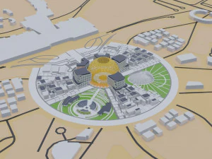 Expo Dubai 2020 3D Model