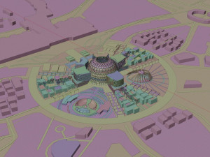 Expo Dubai 2020 3D Model