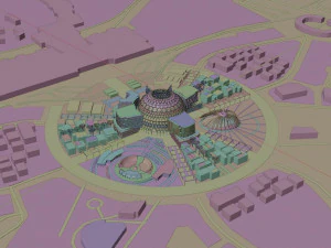 Expo Dubai 2020 3D Model