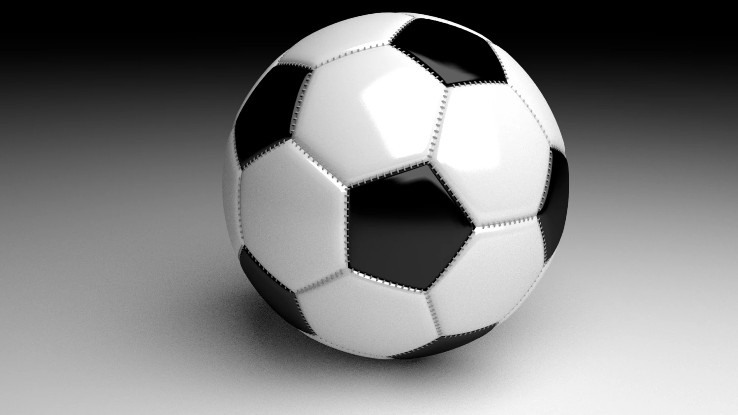 soccerball 3D Model .c4d .max .obj .3ds .fbx .stl .blend 