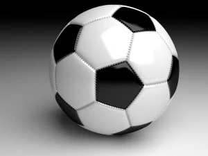 サッカーボール 3Dモデル