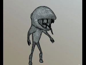 mutant lizard 3D Model