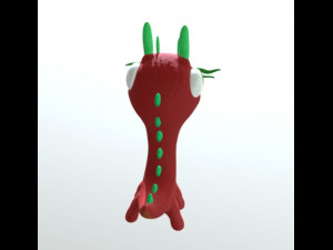 mini dragon 3D मॉडल