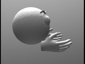 emoji with hands Modello 3D
