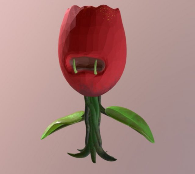 mutant plant 3D Model .c4d .max .obj .3ds .fbx .stl .blend 