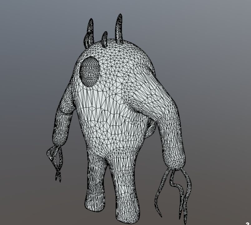 3d модель монстр. 3d модель монстр