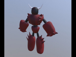 monster 2 3D Modell