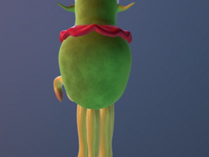 alien cartoon 3D Model