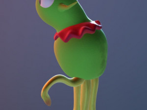 alien cartoon 3D Model
