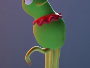 alien cartoon 3D Model