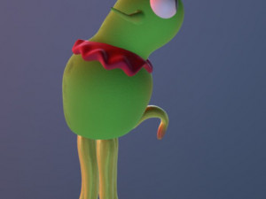 alien cartoon 3D Model
