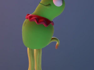 alien cartoon 3D Model