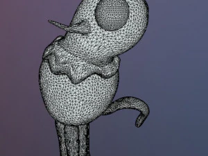 alien cartoon 3D Model