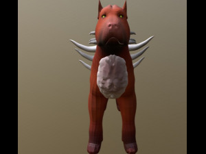 hell dog game dev 3D Модель