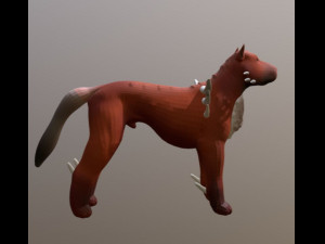 hell dog game dev 3D Модель