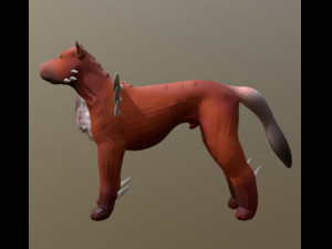 hell dog game dev 3D Модель