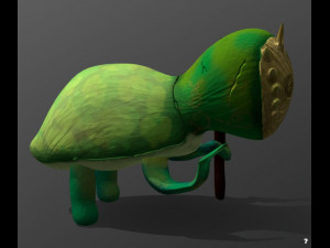 sage turtle fantasy 3D मॉडल