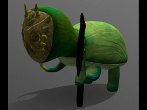 sage turtle fantasy 3D Model