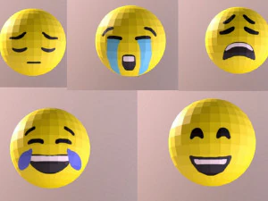 pacchetto emoji Modello 3D