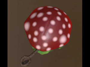 monster mushroom - hongo 3D Model