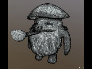 monster mushroom - hongo 3D Model