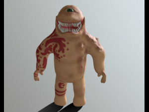 cyclops monster 3D 모델