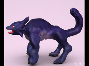 quadruped fantasy animal 3D Модель