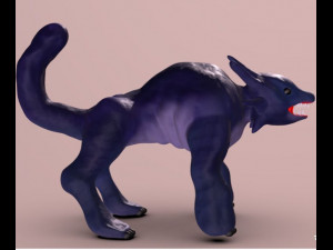 quadruped fantasy animal 3D Модель