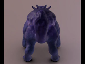 quadruped fantasy animal 3D Model