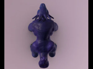 quadruped fantasy animal 3D Model