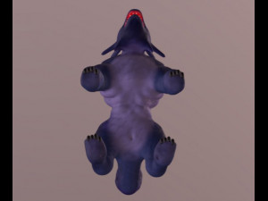 quadruped fantasy animal 3D Модель
