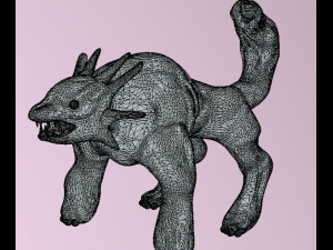 quadruped fantasy animal 3D Модель