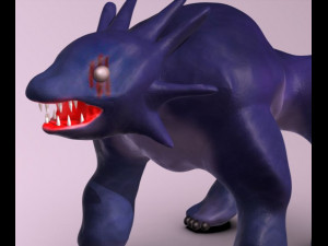 quadruped fantasy animal 3D Модель