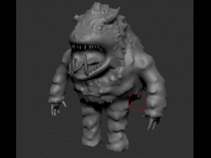 monster 3D मॉडल
