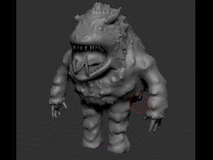 monster 3D Model
