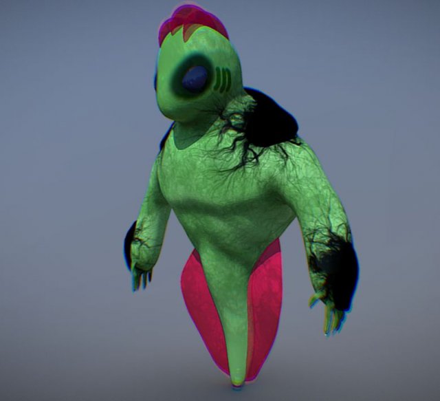 sea creature 3D मॉडल .c4d .max .obj .3ds .fbx .stl .blend 