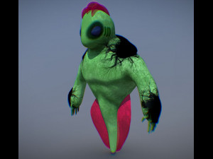 sea creature 3D Модель