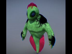 sea creature 3D मॉडल