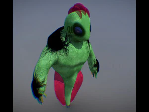 deniz yaratığı 3D Model