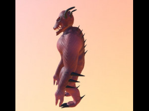 hell creature 3D Модель