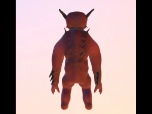 criatura do inferno Modelo 3D