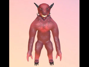 criatura do inferno Modelo 3D