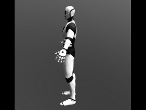 cyborg Modello 3D
