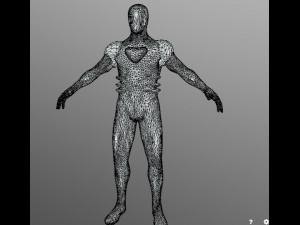 cyborg Modello 3D