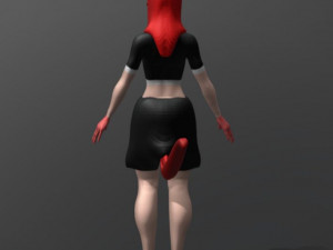 neko girl 3D Модель