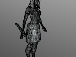 neko girl 3D Модель
