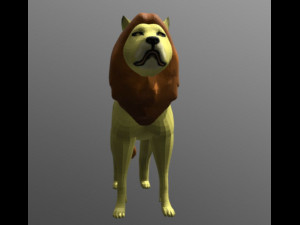 lion mesh 3D Model