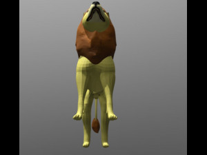 lion mesh 3D Model