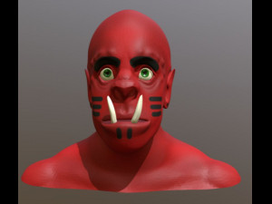 orc head 3D Модель