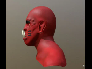 ork kafası 3D Model